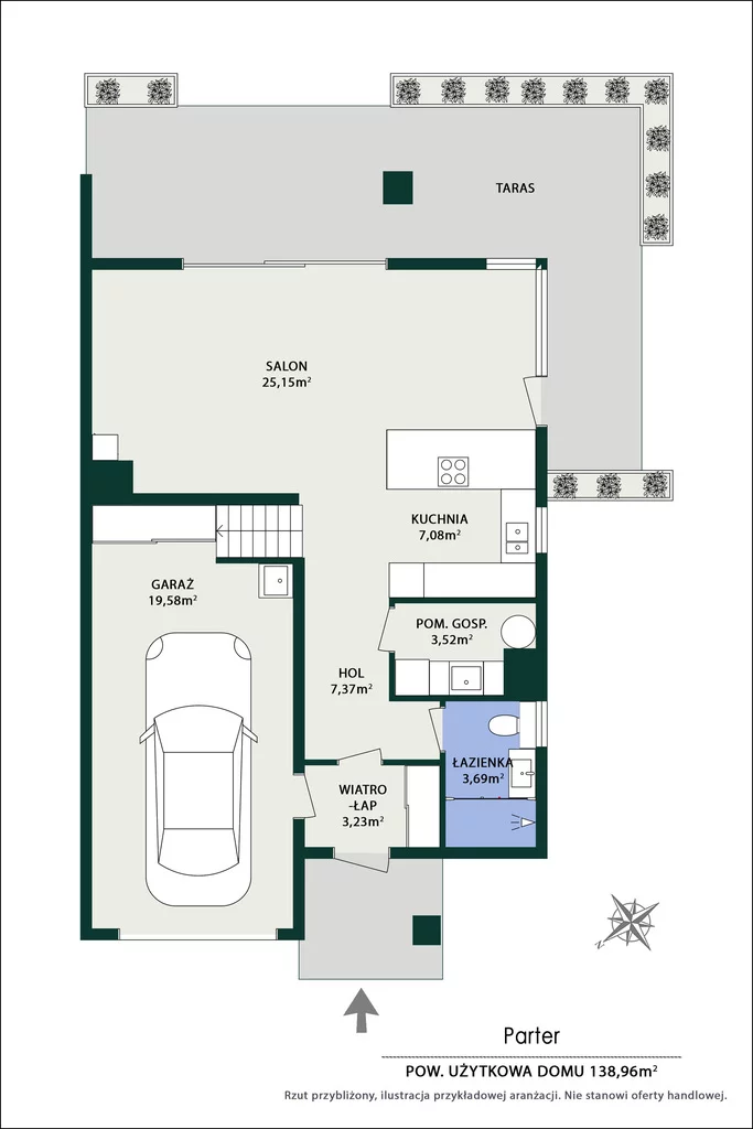 Dom i rezydencja 138,96 m², oferta nr , 401/14727/ODS, Dosin, Cytrynowa