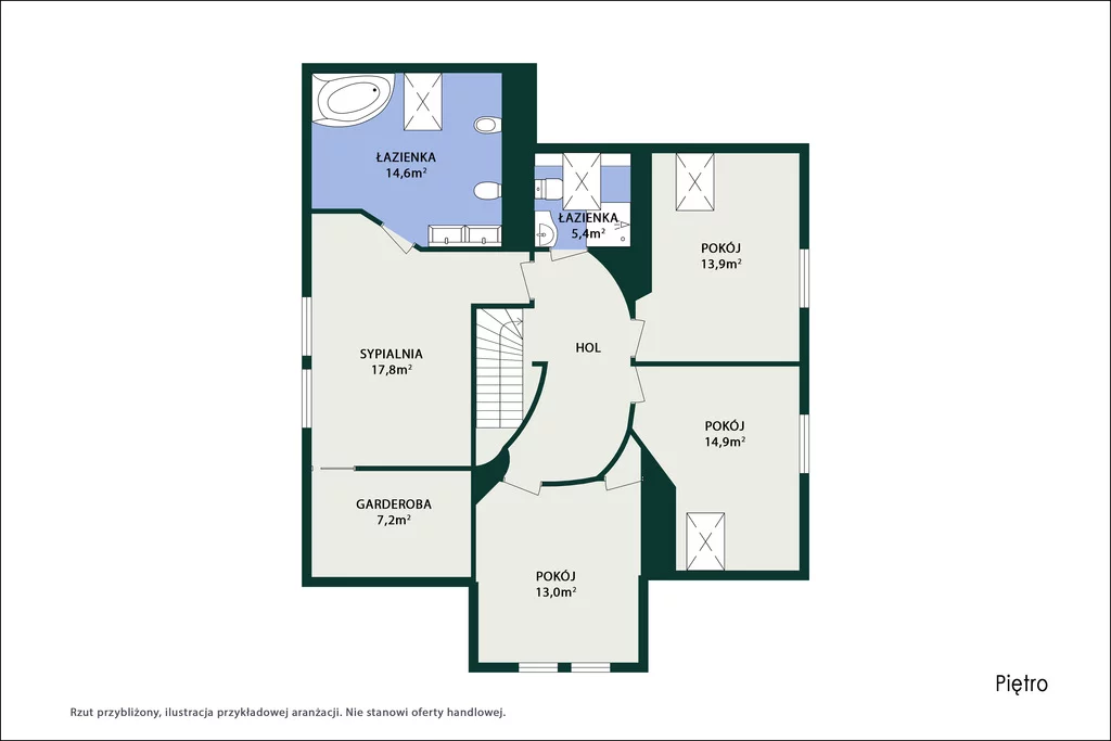 Dom 190,00 m², oferta nr , 428/14727/ODS, Brwinów, Mazowiecka