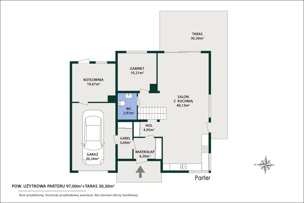 Dom 177,20 m², oferta nr , 453/14727/ODS, Mokre, 15 Sierpnia