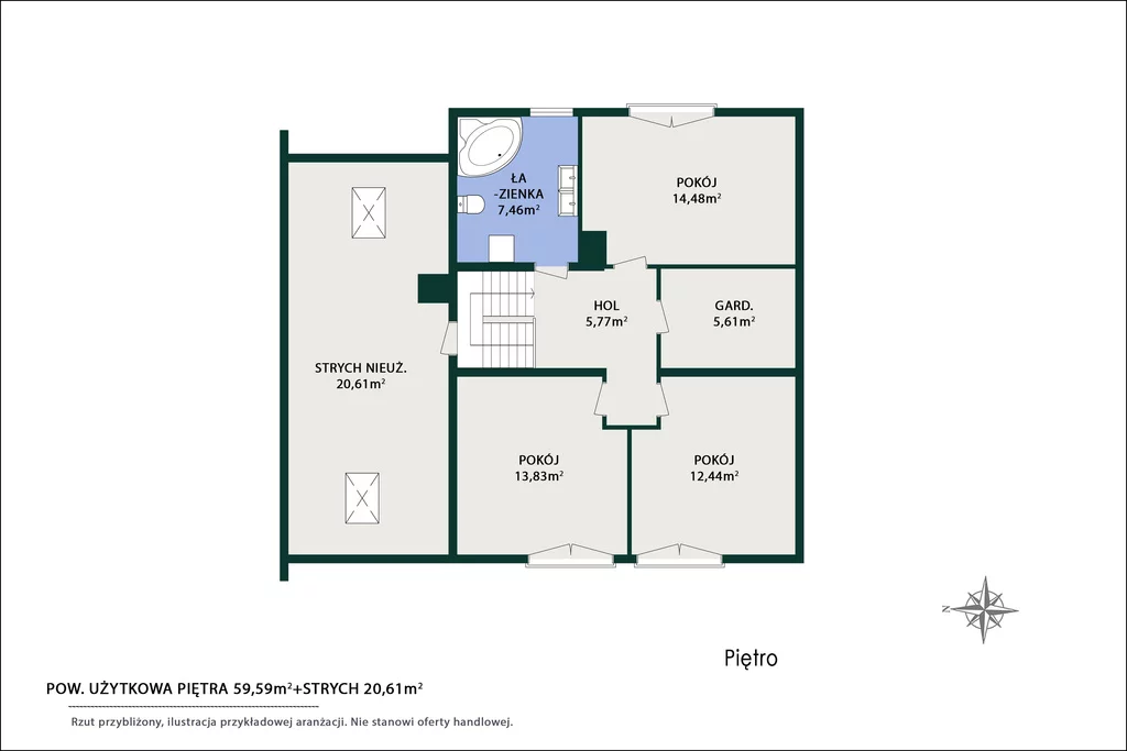 Dom 177,20 m², oferta nr , 453/14727/ODS, Mokre, 15 Sierpnia