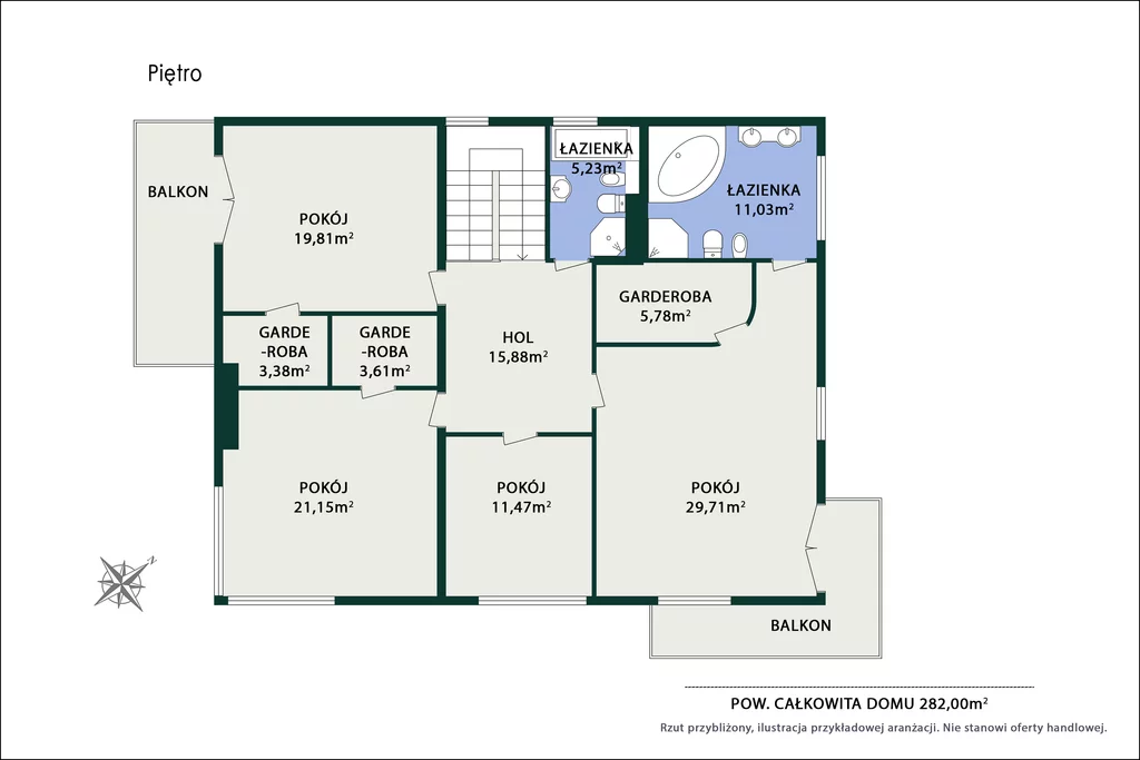 Dom i rezydencja 288,00 m², oferta nr , 357/14727/ODS, Chotomów