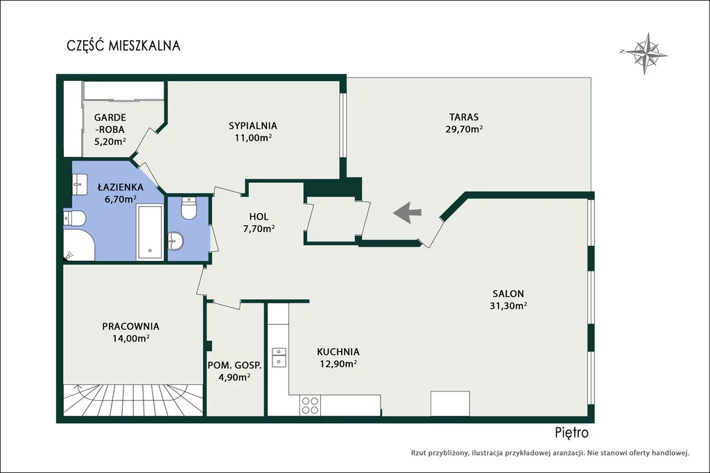 Dom i rezydencja 276,90 m², oferta nr , 363/14727/ODS, Pruszków, Miejska