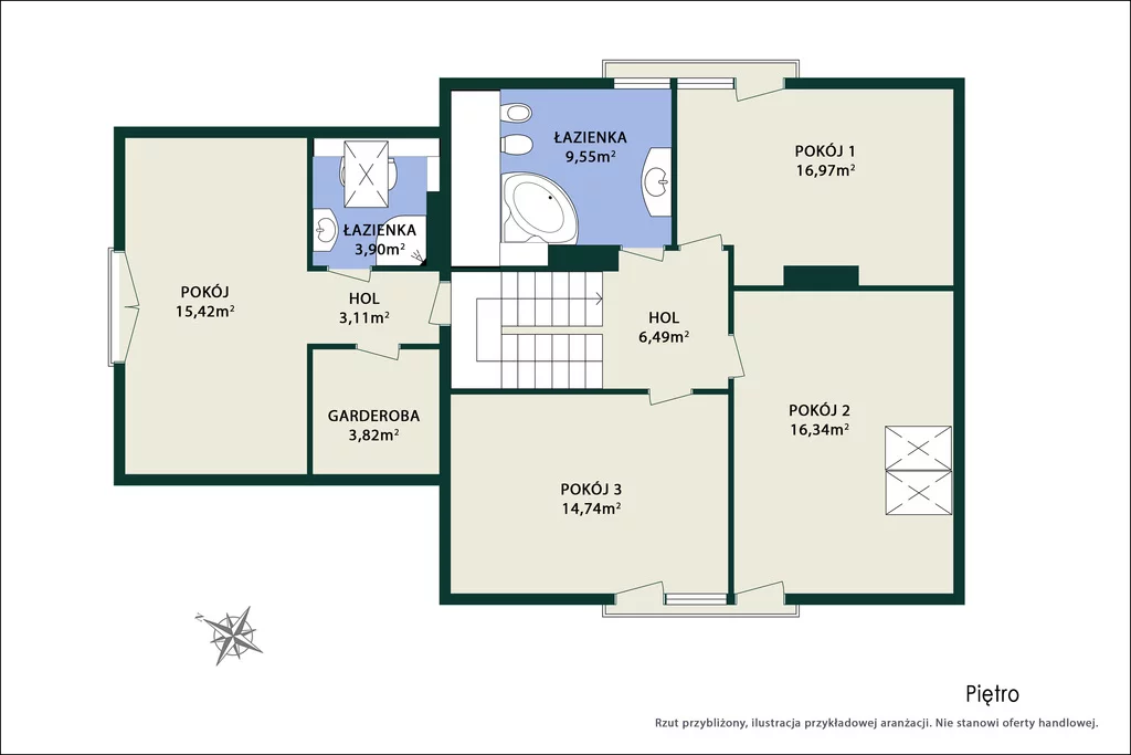 Dom i rezydencja 189,08 m², oferta nr , 347/14727/ODS, Michałów-Reginów, Warszawska