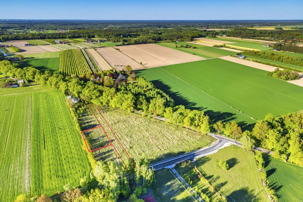Działka 1 300,00 m², Pasikonie, Sprzedaż