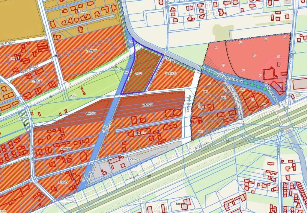 Działka 10 771,00 m², oferta nr , 189/14727/OGS, Warszawa, Białołęka, Białołęka, Piasta Kołodzieja
