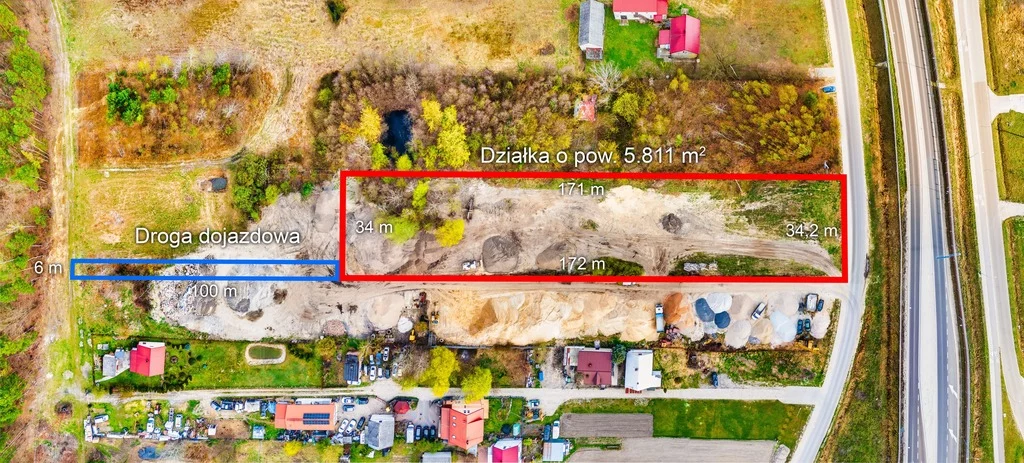 Działka 5 811,00 m², oferta nr , 176/14727/OGS, Stary Konik