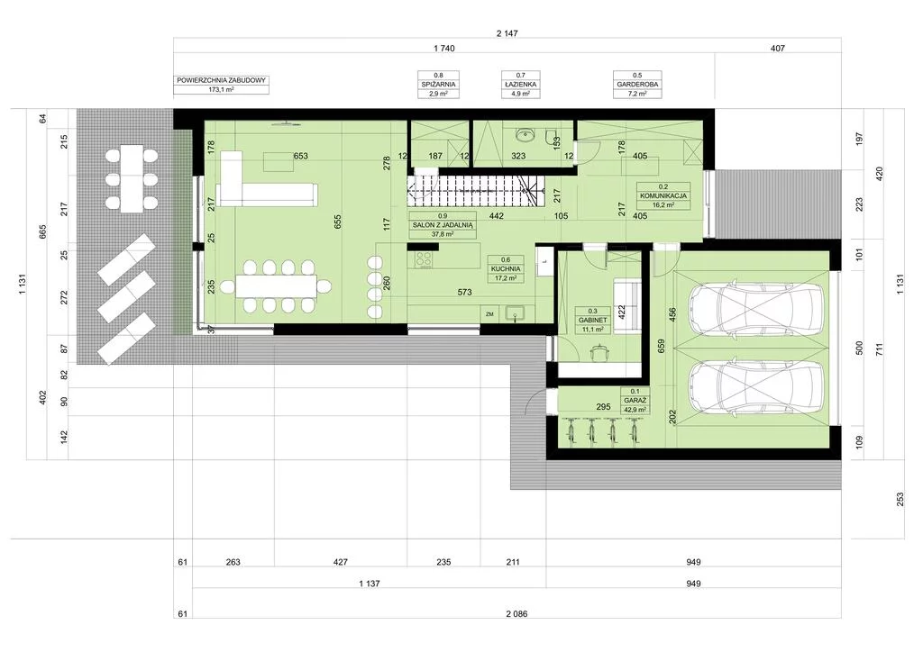 Działka 896,00 m², oferta nr , 202/14727/OGS, Michałowice, Widok
