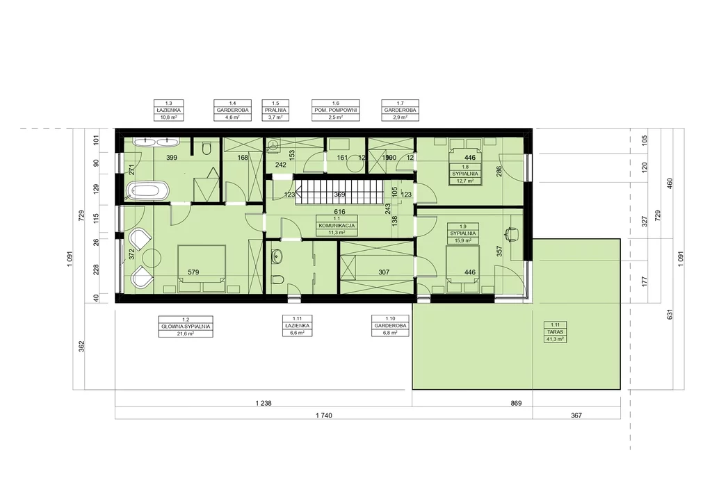 Działka 896,00 m², oferta nr , 202/14727/OGS, Michałowice, Widok