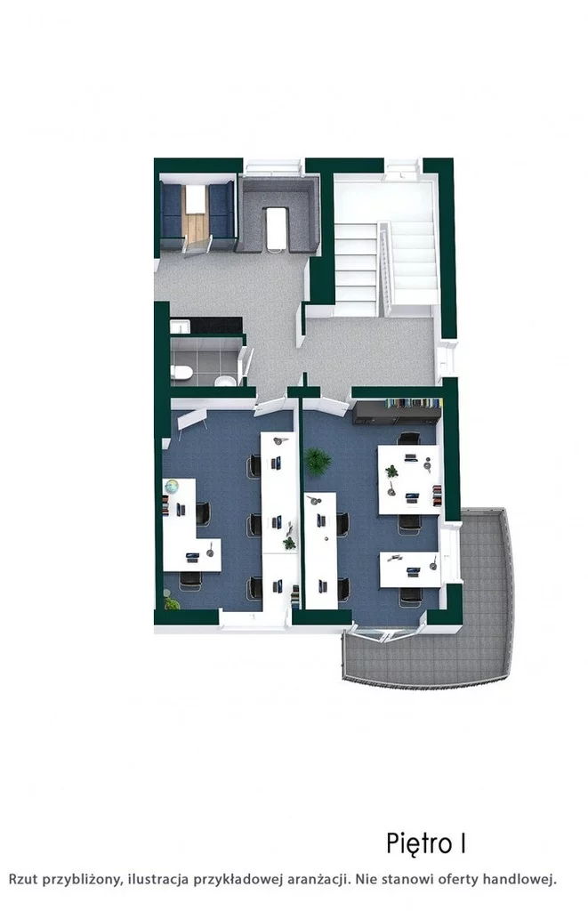 Biuro 324,00 m², oferta nr , 12/14727/OLW, Warszawa, Mokotów, Mokotów, Niedźwiedzia