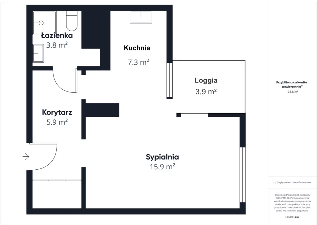 1 pokój, mieszkanie 36,40 m², piętro 2, oferta nr , 1318/14727/OMS, Warszawa, Praga Południe, Praga Południe, al. Stanów Zjednoczonych