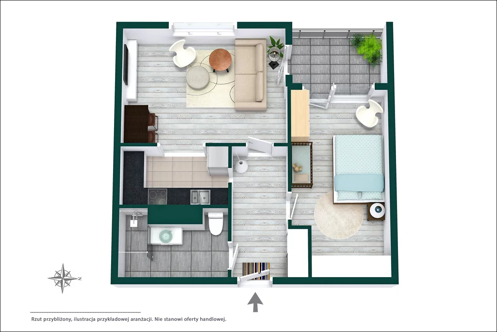 2 pokoje, apartament 44,88 m², piętro 2, oferta nr , 1302/14727/OMS, Warszawa, Białołęka, Białołęka, Aluzyjna