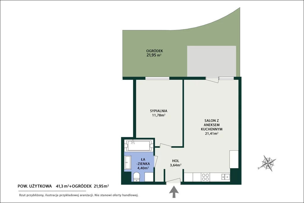 2 pokoje, mieszkanie 41,30 m², parter, oferta nr , 1339/14727/OMS, Pruszków, Bolesława Prusa