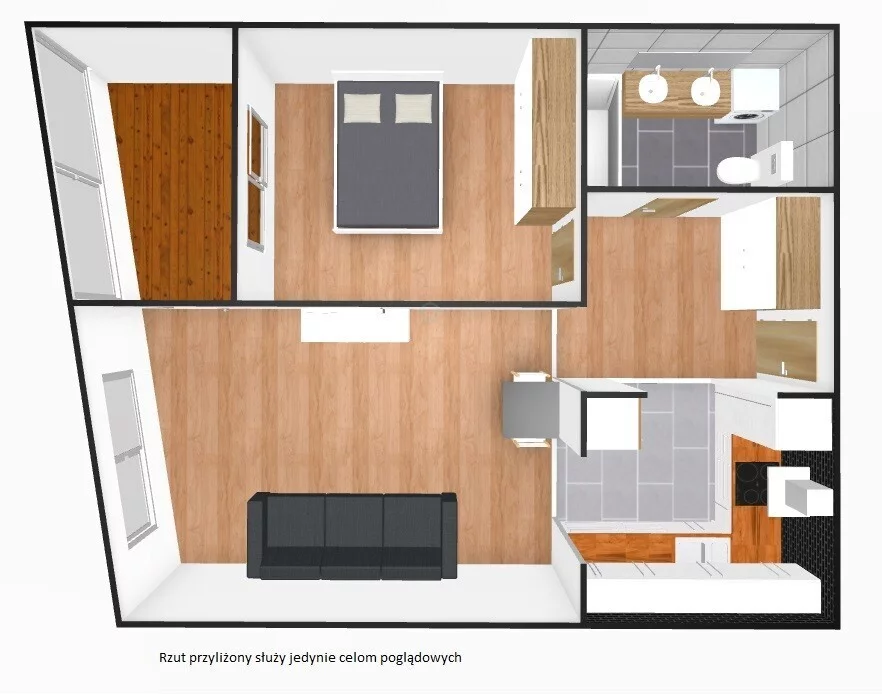 2 pokoje, mieszkanie 50,30 m², piętro 2, oferta nr , 114/14727/OMW, Warszawa, Wilanów, Wilanów, Adama Branickiego