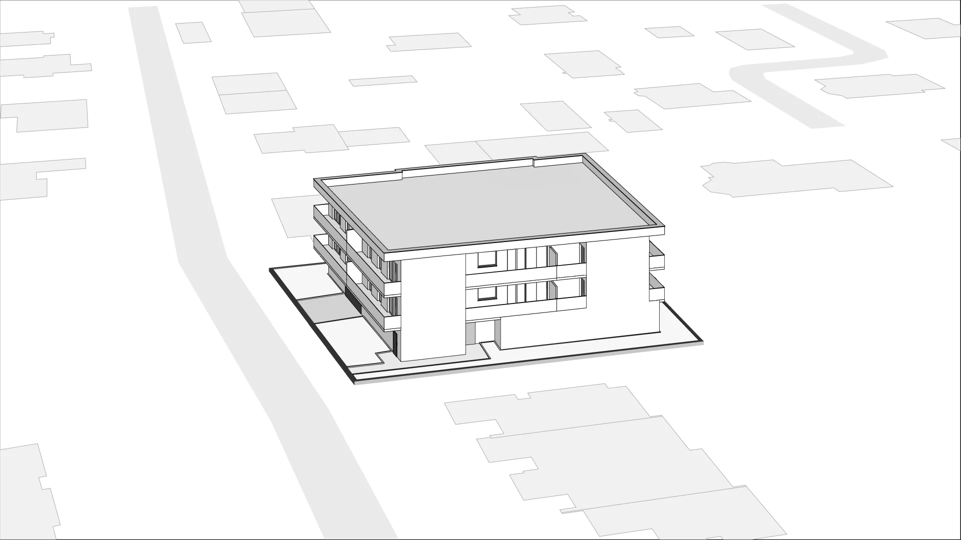Wirtualna makieta 3D mieszkania 46.39 m², 7
