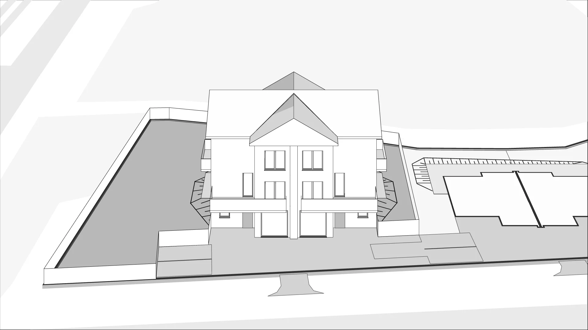 Wirtualna makieta 3D domu 170.89 m², A