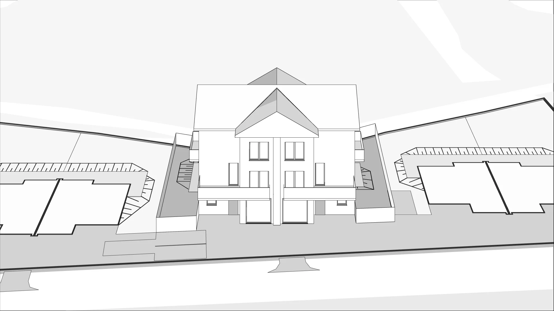 Wirtualna makieta 3D domu 170.89 m², D