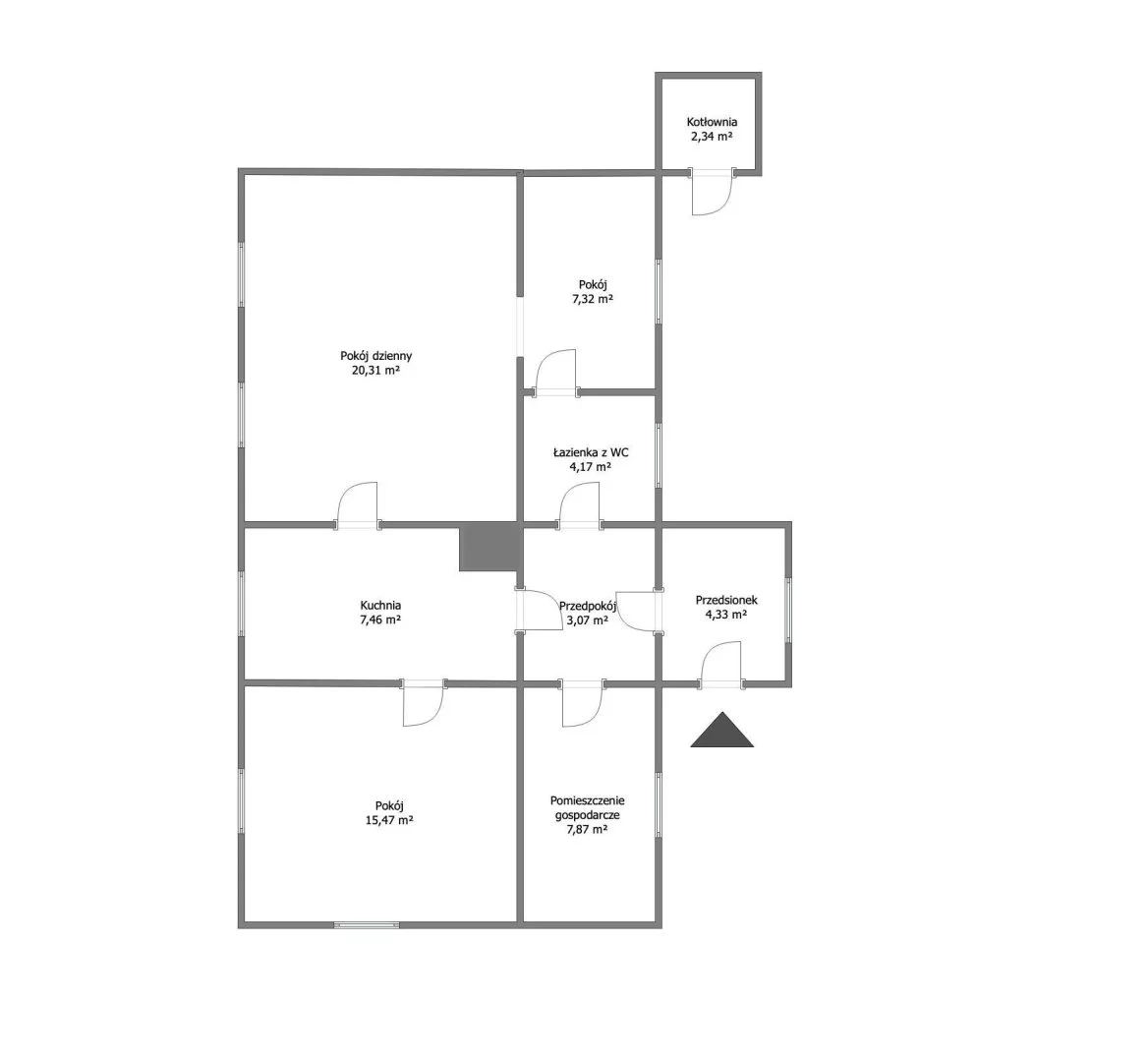 Dom 70,00 m², oferta nr , GRS-DS-2564, Smołdzino, Mickiewicza