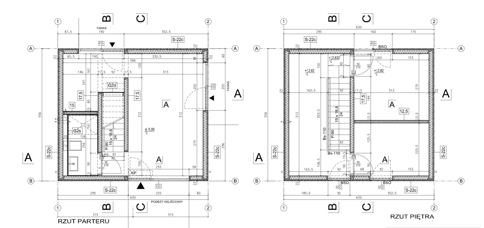 Dom 56,60 m², oferta nr , GRS-DS-2707, Postomino