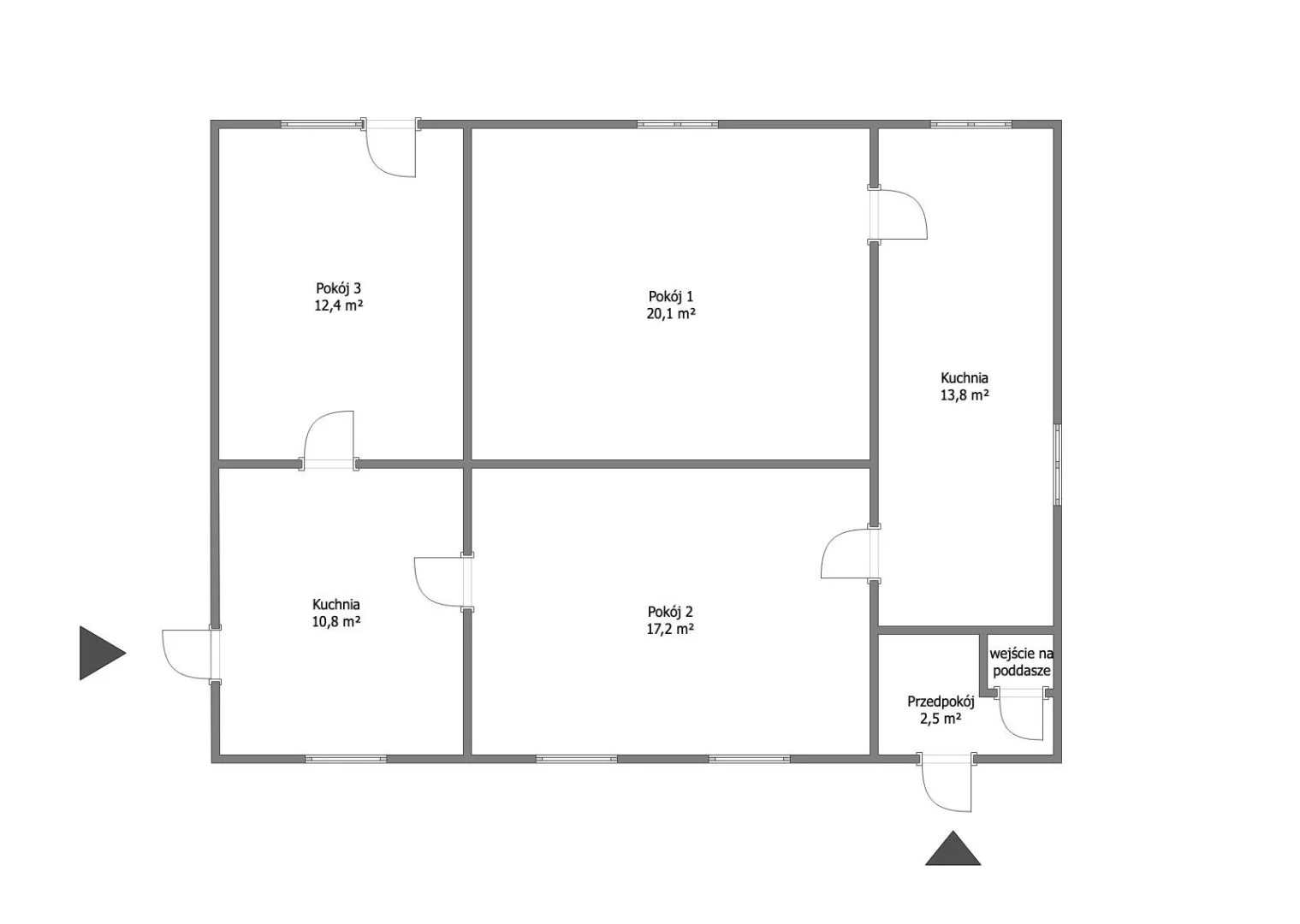 Dom 80,00 m², oferta nr , GRS-DS-2860, Potęgowo