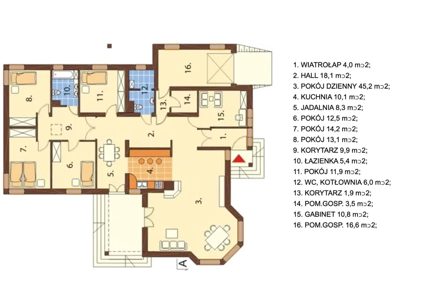 Dom 190,50 m², oferta nr , GRS-DS-2542, Postomino