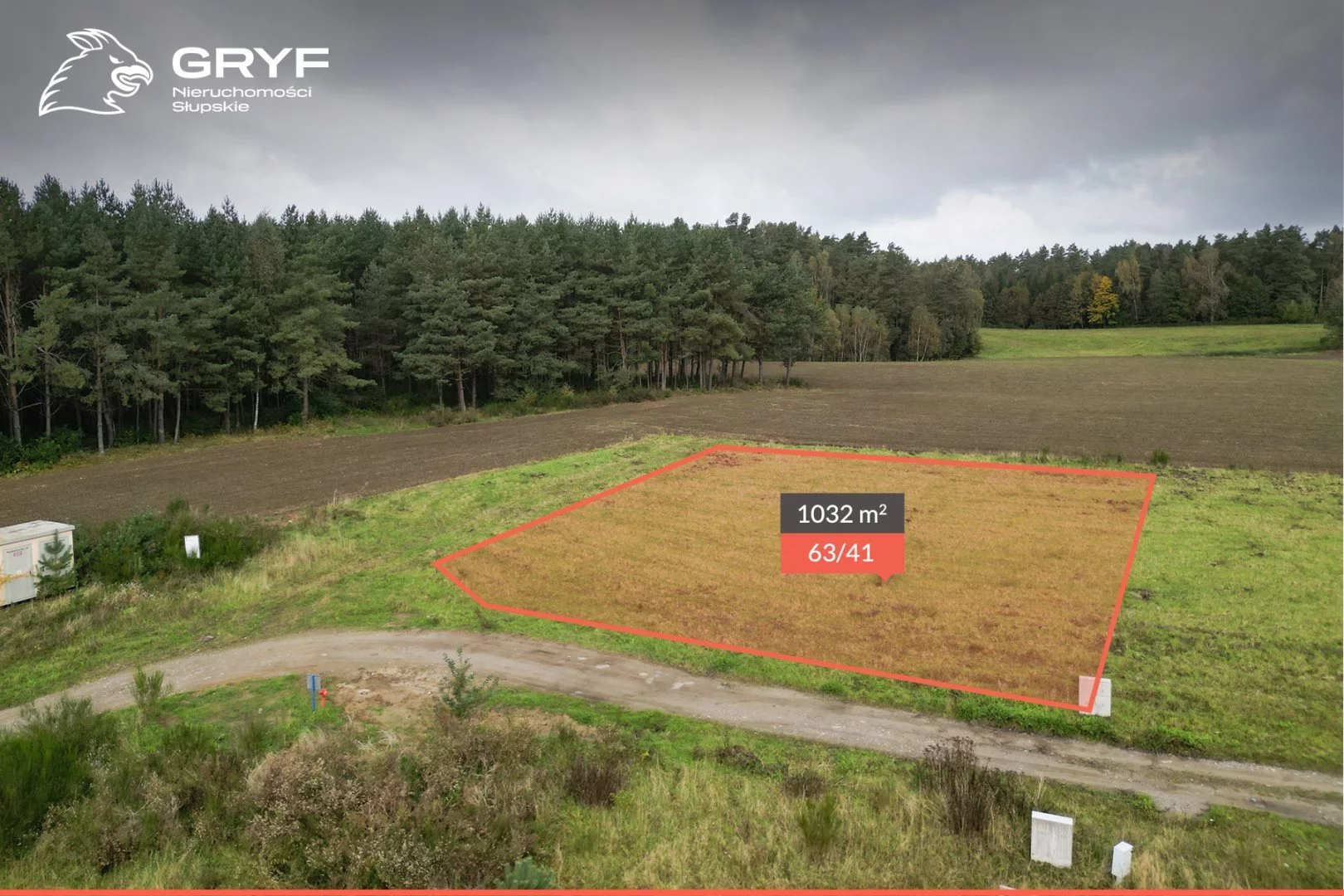 Działka 1 032,00 m², oferta nr , GRS-GS-3017, Dębnica Kaszubska, Bursztynowa