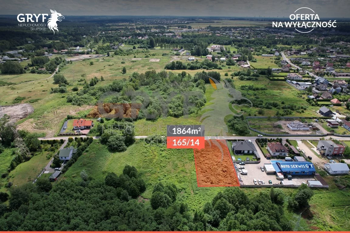 Działka 1 864,00 m², oferta nr , GRS-GS-1936, Kobylnica