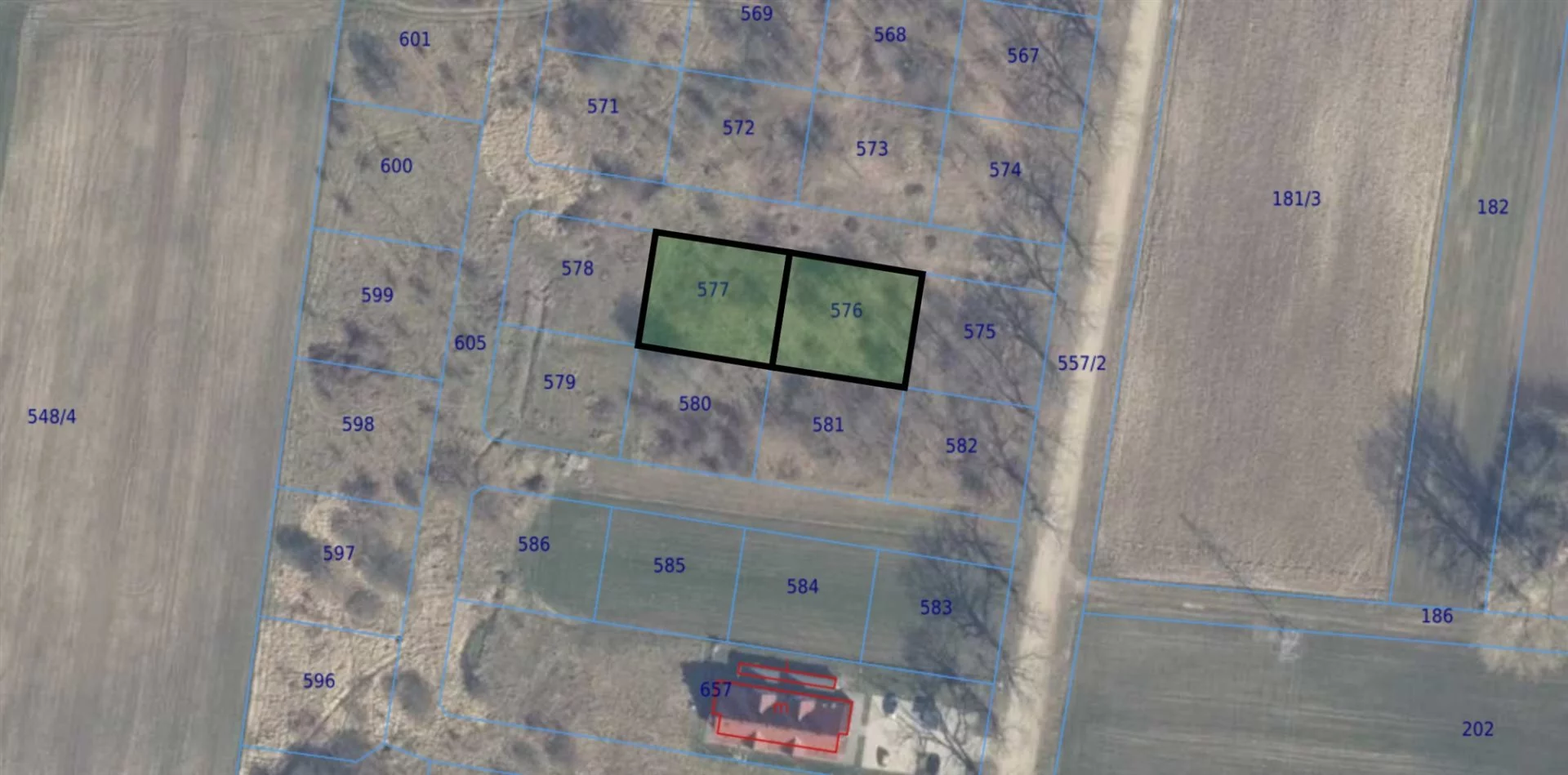 Działka 672,00 m², oferta nr , GRS-GS-2746, Postomino