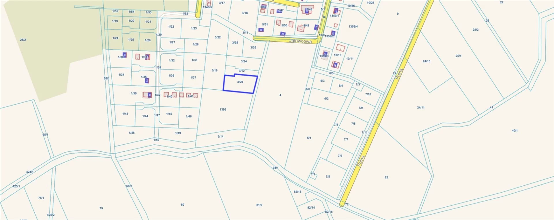 Działka 1 091,00 m², oferta nr , GRS-GS-2889, Postomino