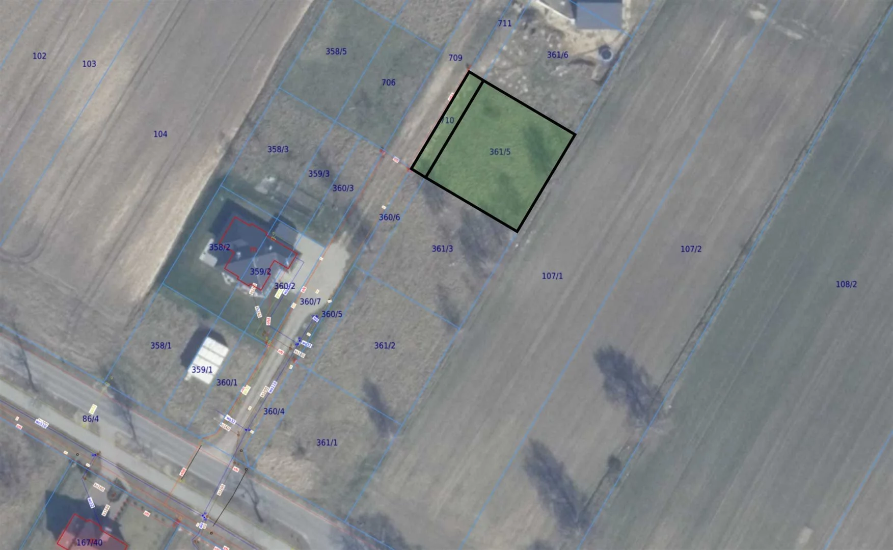 Działka 800,00 m², oferta nr , GRS-GS-2945, Słupsk