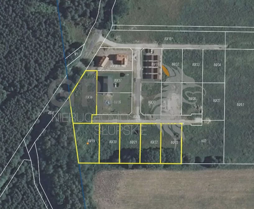 Działka 1 449,00 m², oferta nr , GRS-GS-327, Ustka