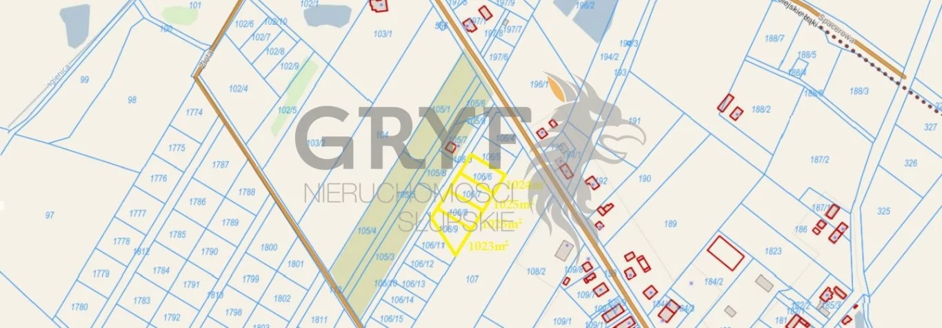 Działka 1 024,00 m², oferta nr , GRS-GS-1621, Ustka