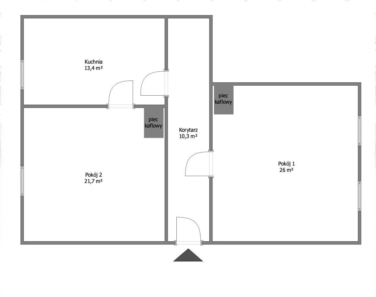 2 pokoje, mieszkanie 71,40 m², parter, oferta nr , GRS-MS-2552, Główczyce