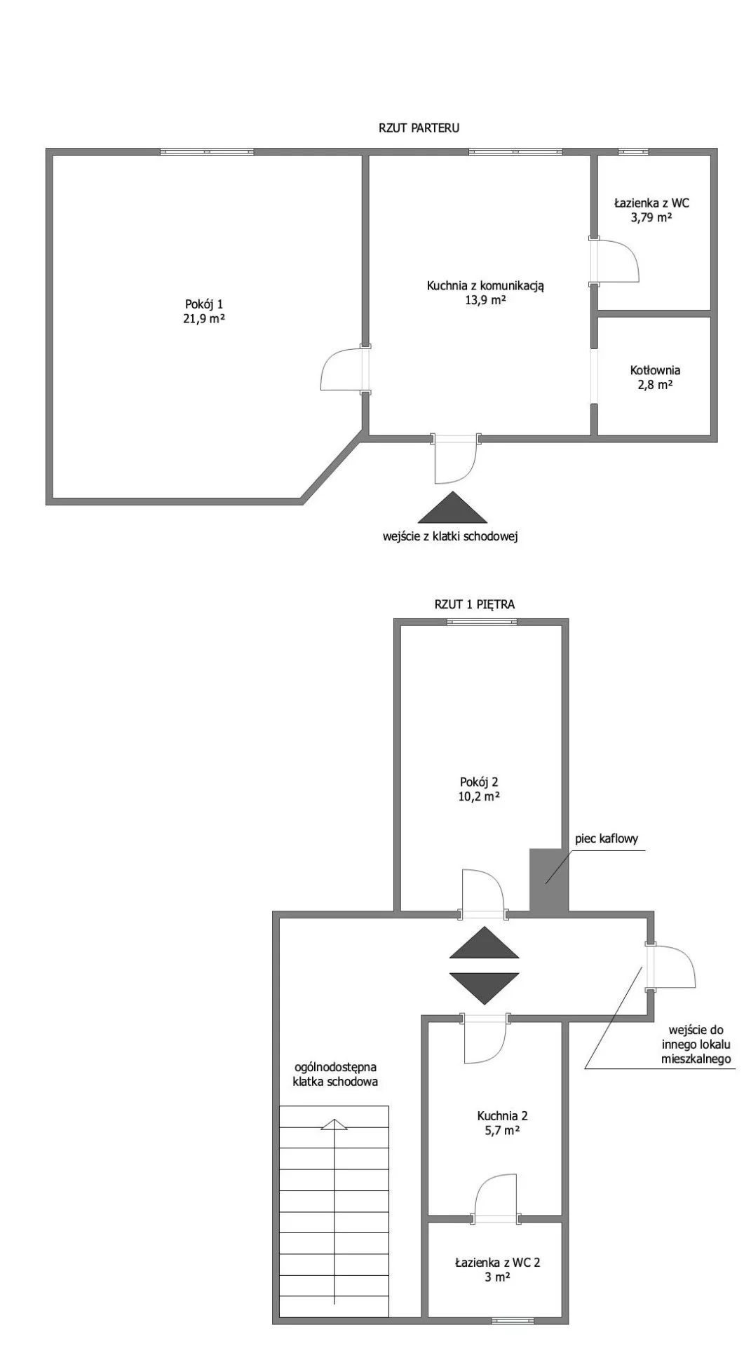 2 pokoje, mieszkanie 61,29 m², parter, oferta nr , GRS-MS-2714, Kępice