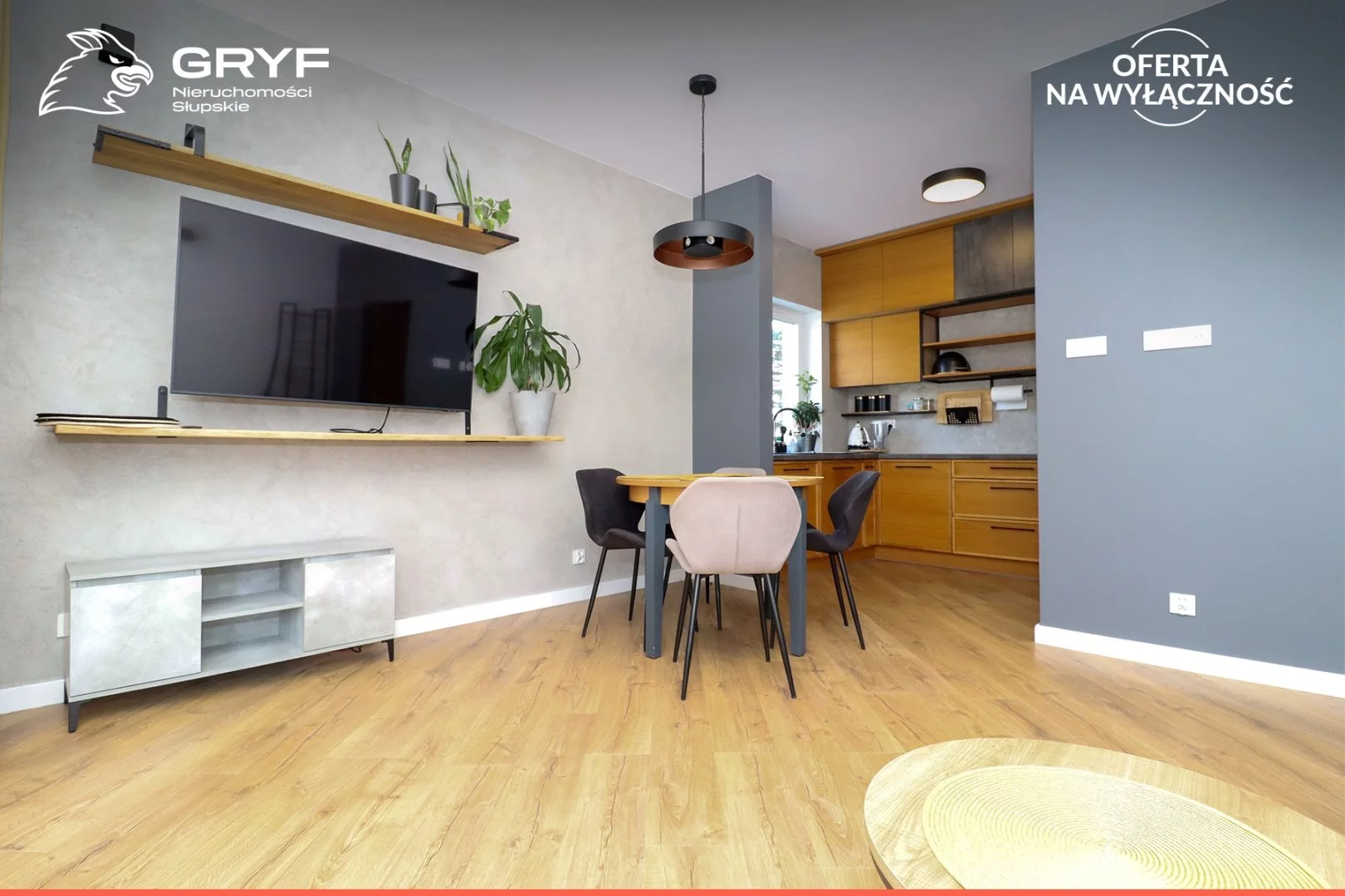 Mieszkanie dwupokojowe 49,44 m², Słupsk, Rybacka, Sprzedaż