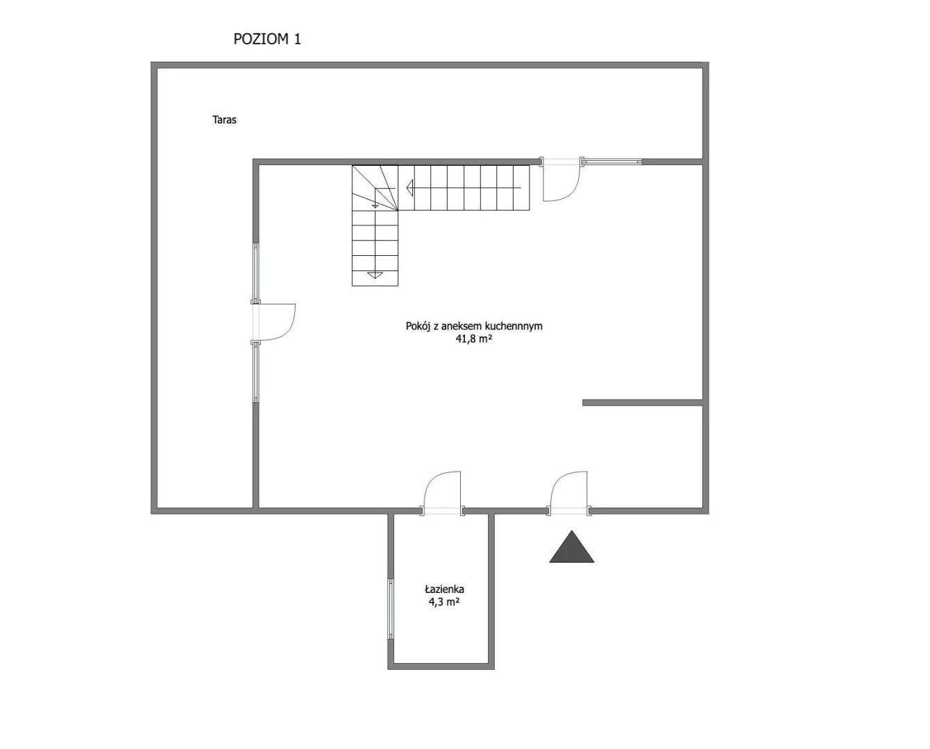3 pokoje, mieszkanie 73,00 m², piętro 1, oferta nr , GRS-MS-2947, Ustka, Cyprysowa