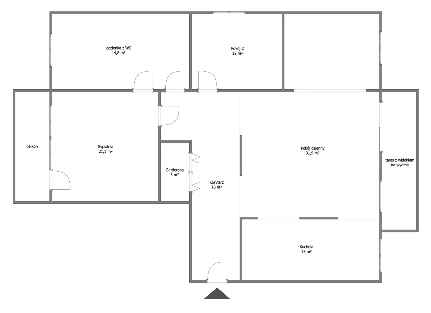 3 pokoje, mieszkanie 111,80 m², piętro 3, oferta nr , GRS-MS-2752, Ustka, Na Wydmie