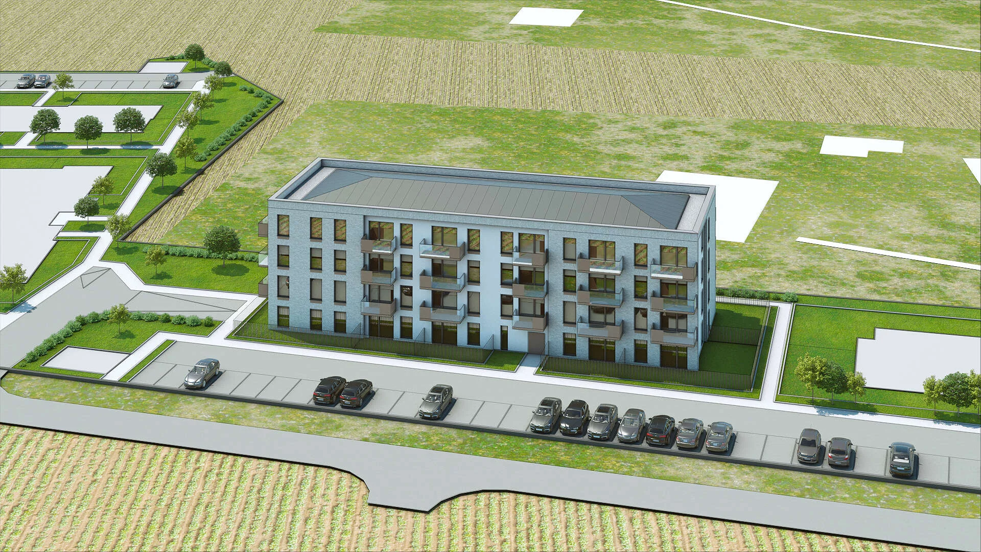 Wirtualna makieta 3D mieszkania 29.96 m², A.3.5