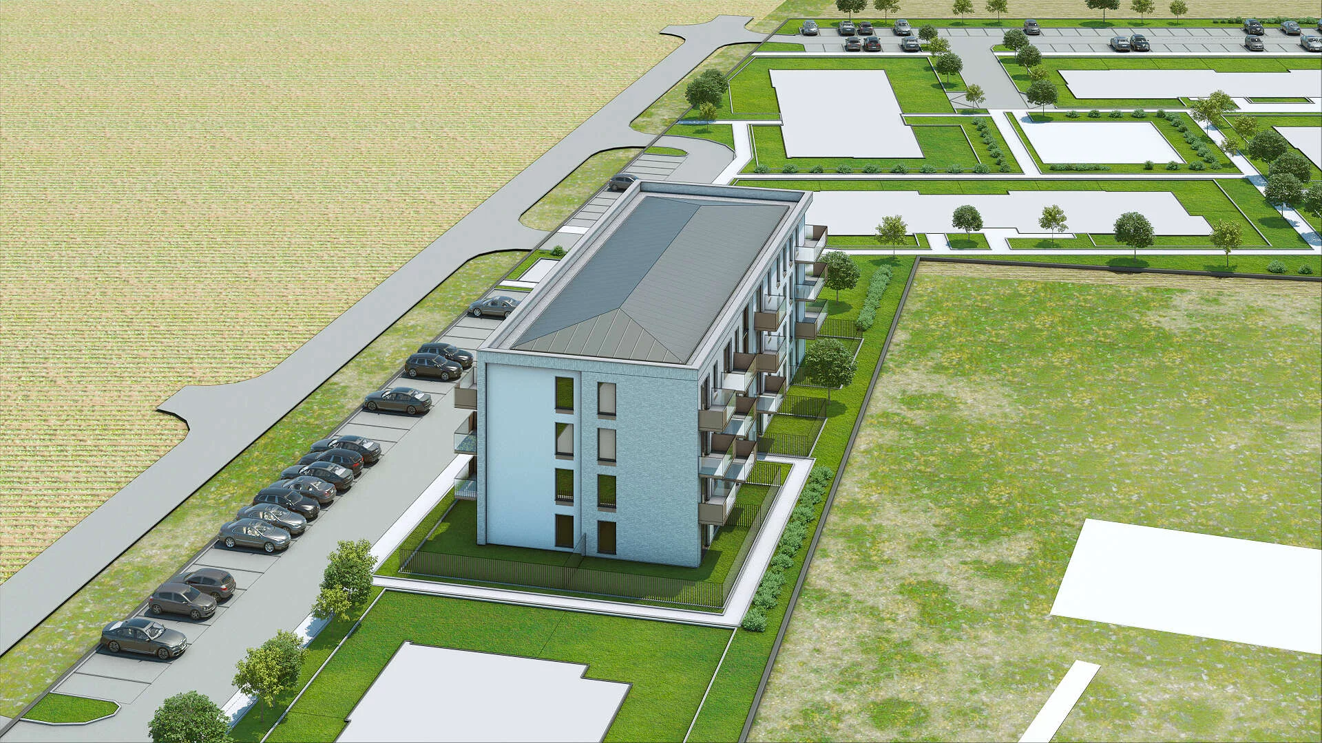 Wirtualna makieta 3D mieszkania 59.26 m², A.1.7