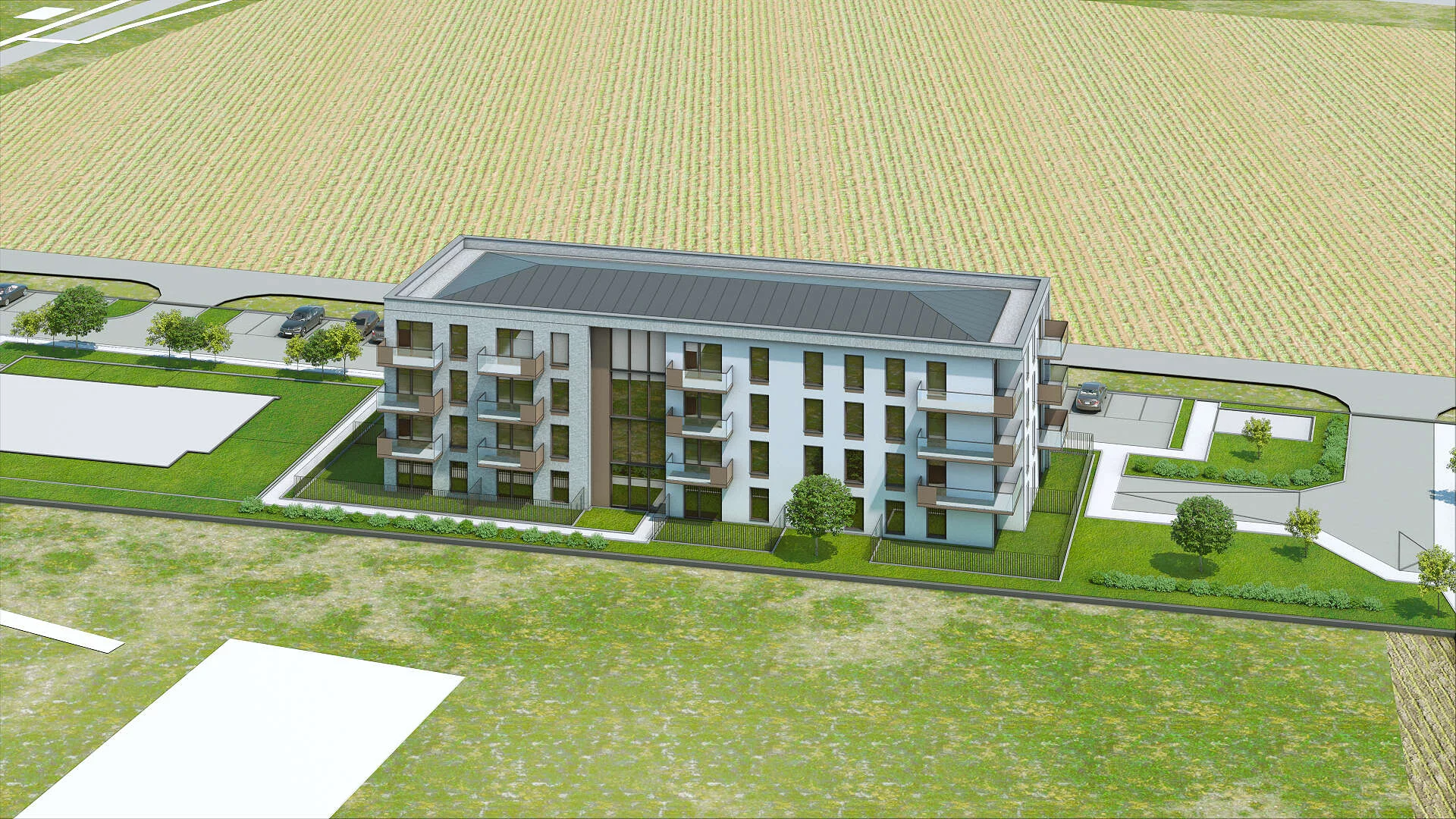 Wirtualna makieta 3D mieszkania 39.19 m², A.1.1