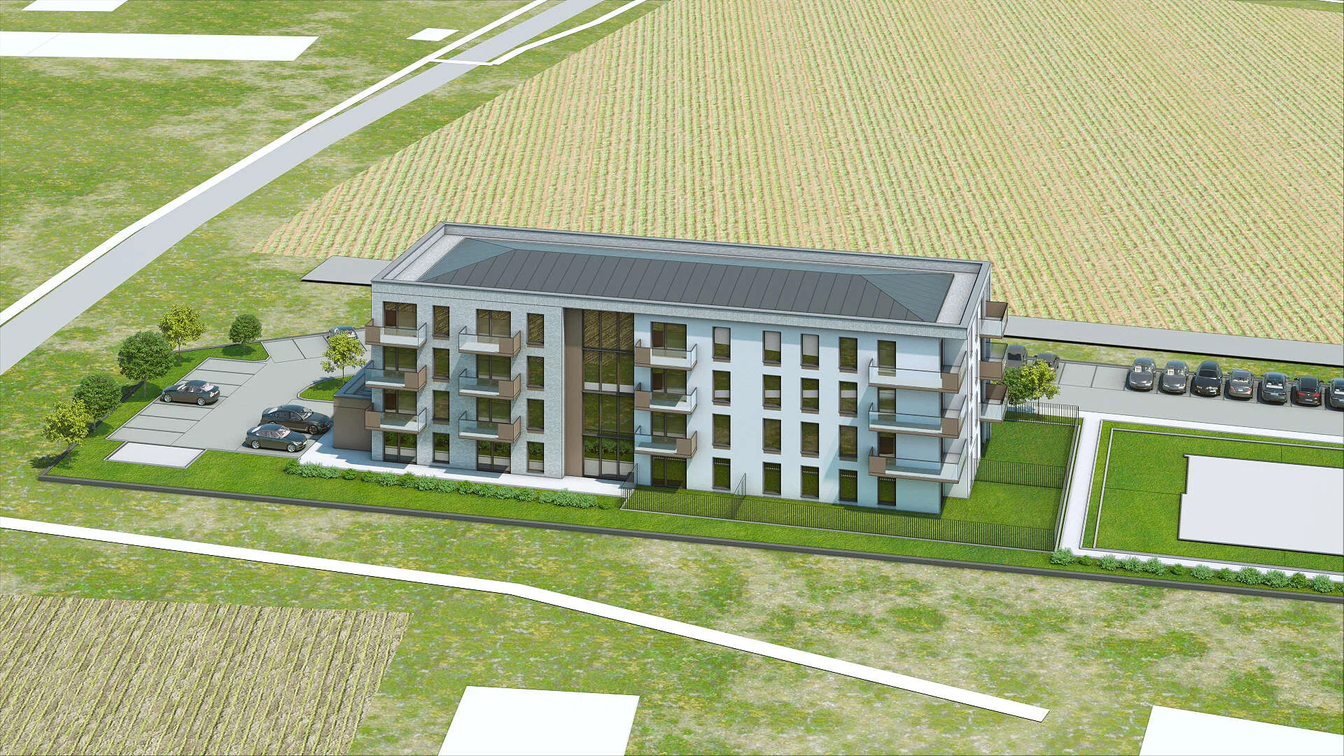 Wirtualna makieta 3D mieszkania 39.19 m², B.3.1
