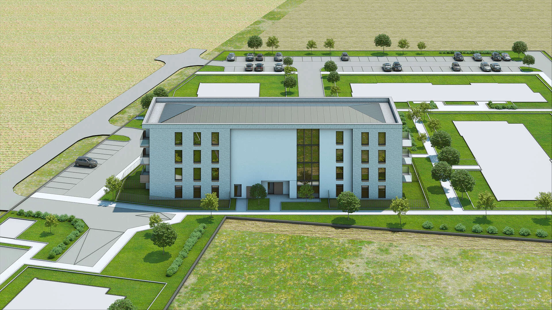Wirtualna makieta 3D mieszkania 46.23 m², C.4.7