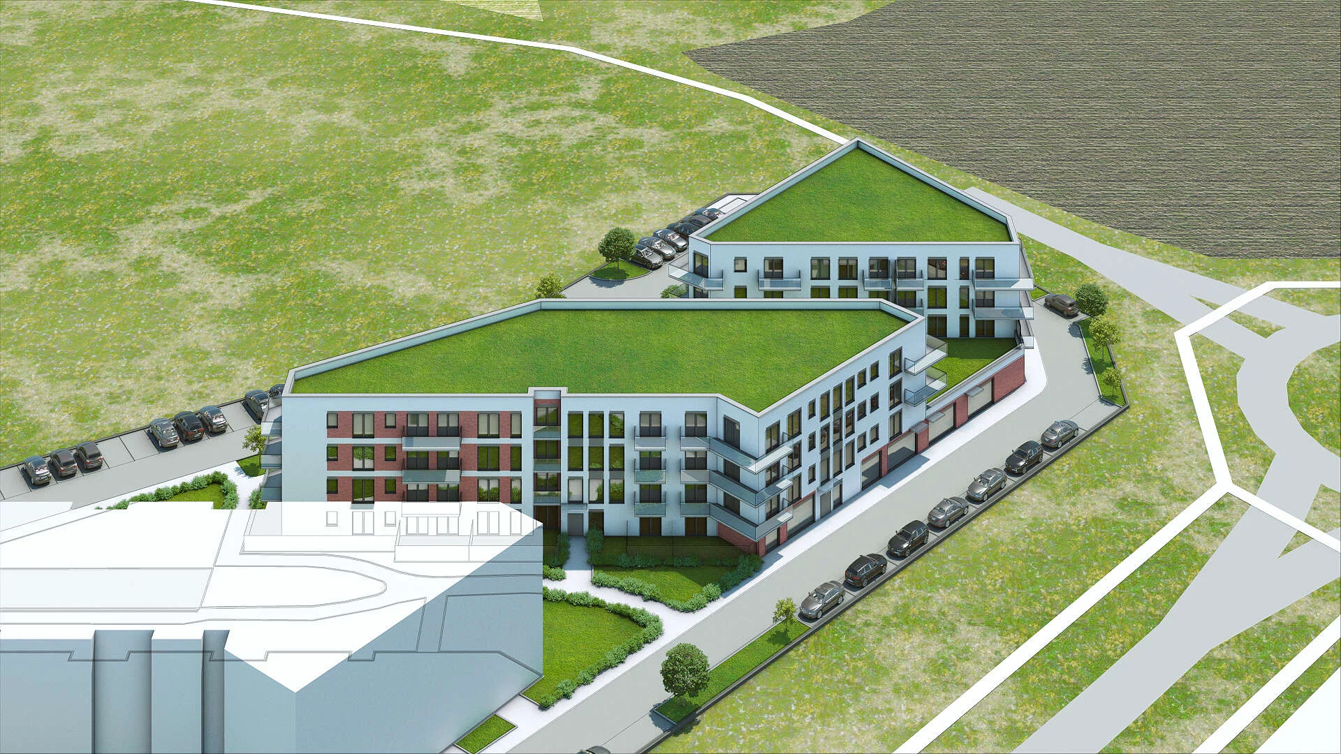 Wirtualna makieta 3D mieszkania 33.48 m², F.A.24