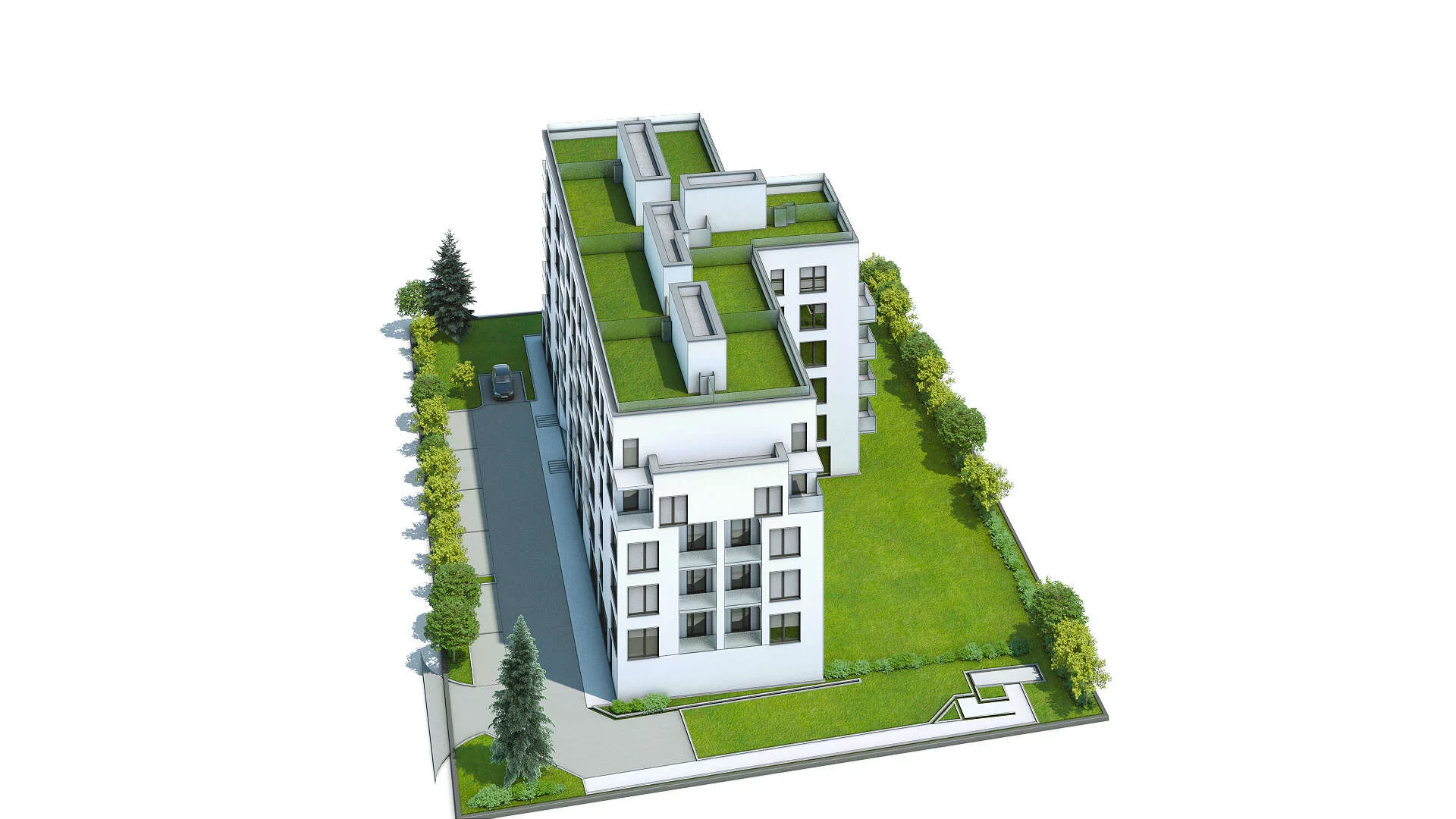 Wirtualna makieta 3D mieszkania 102.56 m², 36