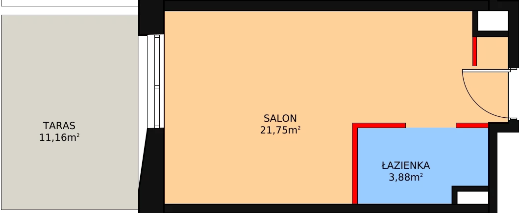 Lokal inwestycyjny 26,34 m², piętro 1, oferta nr 28, Cystersów 19, Kraków, Grzegórzki, ul. Cystersów 19