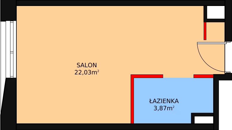 Lokal inwestycyjny 26,57 m², piętro 3, oferta nr 75, Cystersów 19, Kraków, Grzegórzki, ul. Cystersów 19