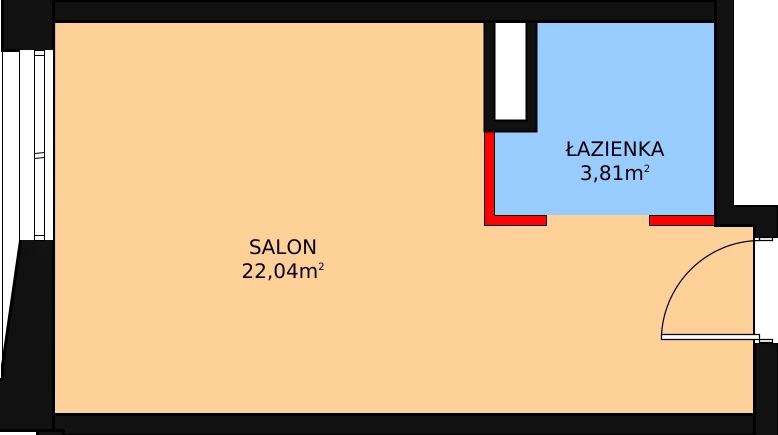 Lokal inwestycyjny 26,36 m², piętro 5, oferta nr 129, Cystersów 19, Kraków, Grzegórzki, ul. Cystersów 19