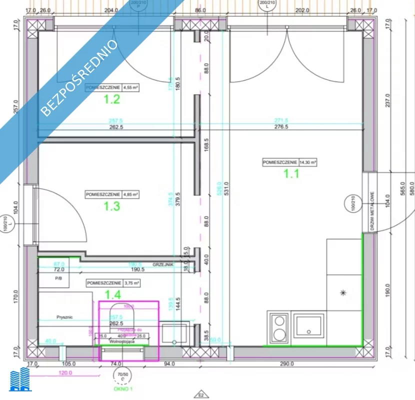 Dom 28,00 m², oferta nr , 37196, Zielonka