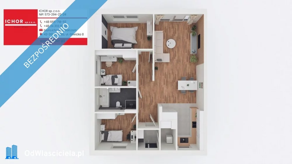 Dom 103,00 m², oferta nr , 31805, Starcza, Brzozowa 30