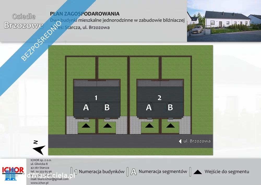 Dom 103,00 m², oferta nr , 31805, Starcza, Brzozowa 30