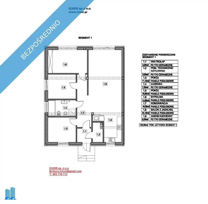 Dom 103,00 m², oferta nr , 31805, Starcza, Brzozowa 30